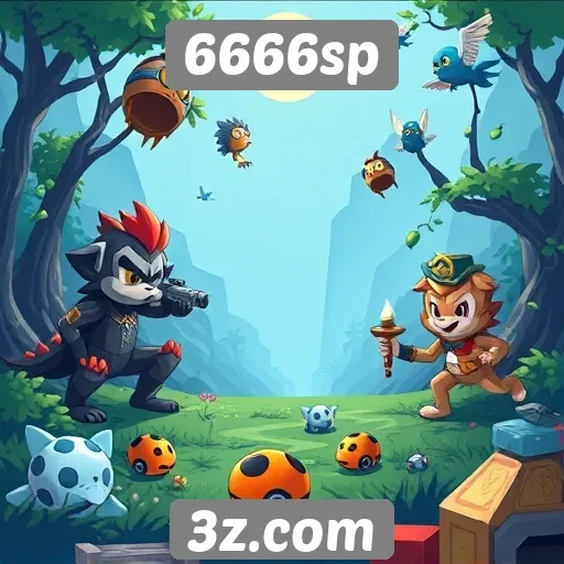 Variedade de jogos oferecidos pelo 6666sp
