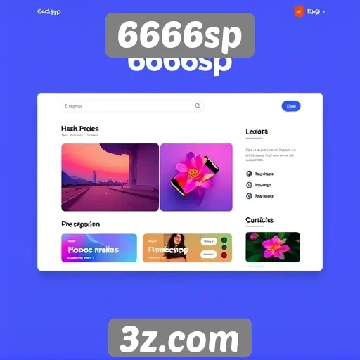 Análise da interface do site 6666sp